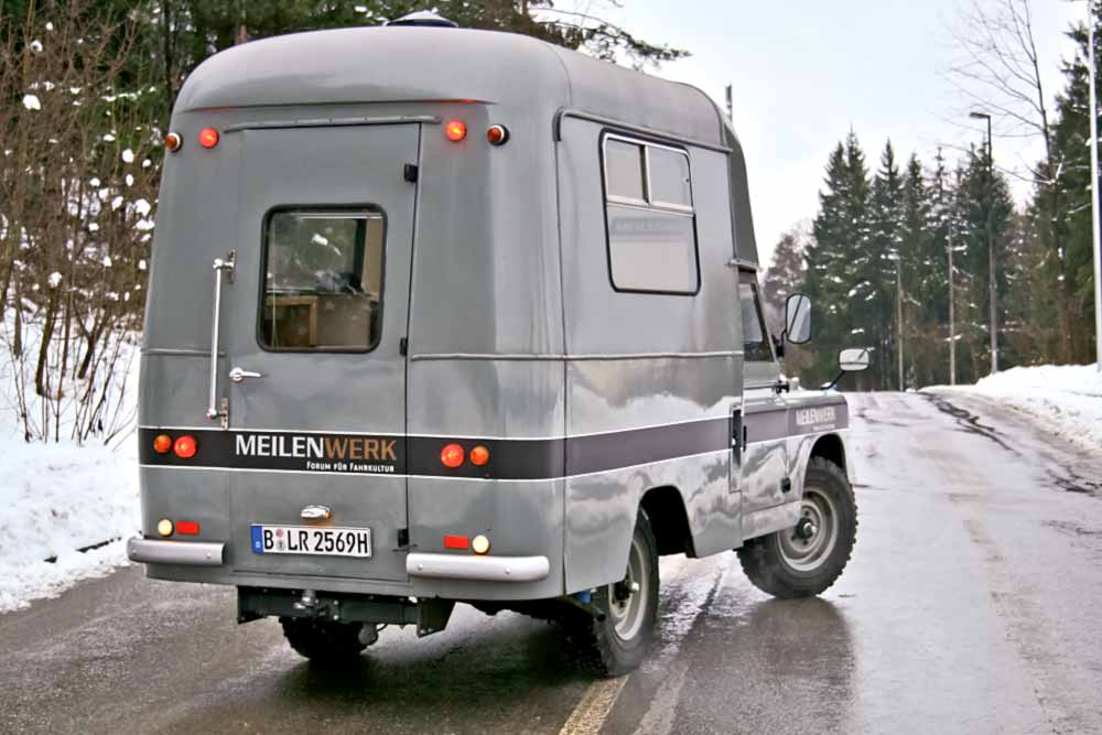 1969 Land Rover 109 Serie IIA Wohnmobil