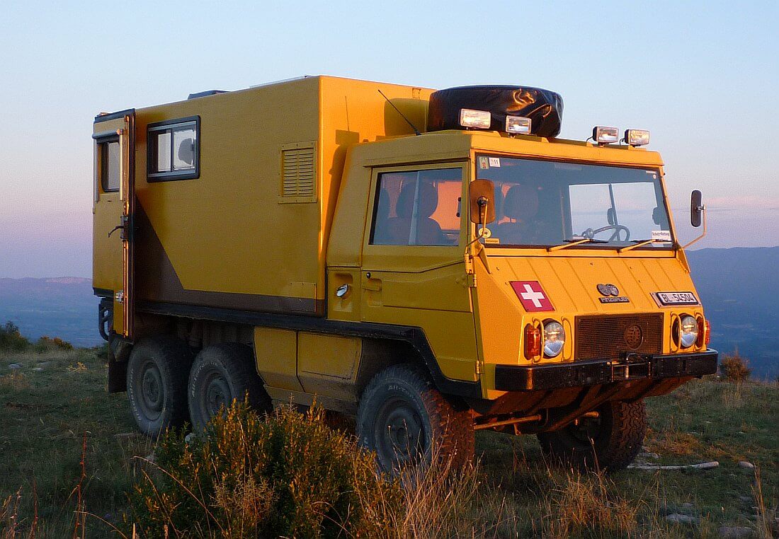 1982 Steyr-Puch Pinzgauer Allrad Wohnmobil